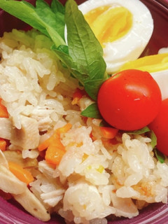 冷めても美味しいコクうま炊き込みご飯-レシピのメイン写真