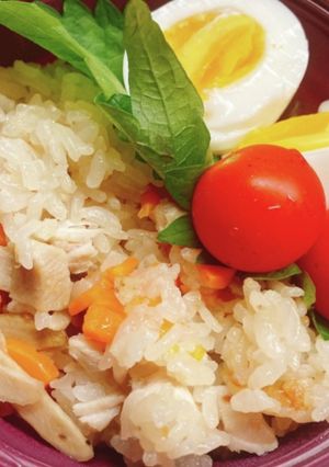 冷めても美味しいコクうま炊き込みご飯-レシピのメイン写真