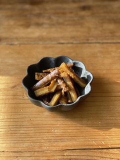 牛蒡と生姜の味噌煮-レシピのメイン写真