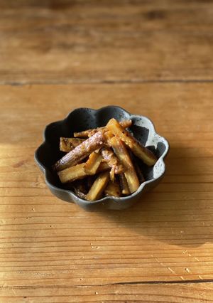 牛蒡と生姜の味噌煮-レシピのメイン写真