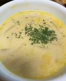 かぼちゃと玉ねぎのコンソメスープ