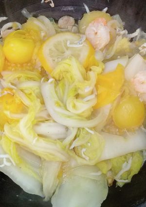 白菜のシーフード煮込み-レシピのメイン写真