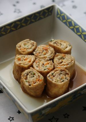 うま味たっぷり♪鶏ひき肉の信田巻き-レシピのメイン写真