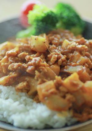 根菜の和風キーマカレー-レシピのメイン写真