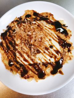 キャベツたっぷりふわふわお好み焼き-レシピのメイン写真