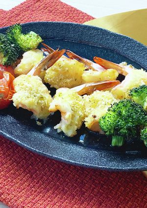 簡単☆えびのパン粉焼き-レシピのメイン写真