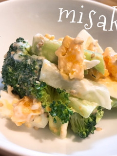ブロッコリーとたまごの簡単サラダ☆-レシピのメイン写真