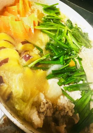 味噌バター鍋-レシピのメイン写真