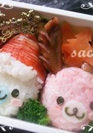キャラ弁☆クリスマス弁当☆まめごま-レシピのメイン写真