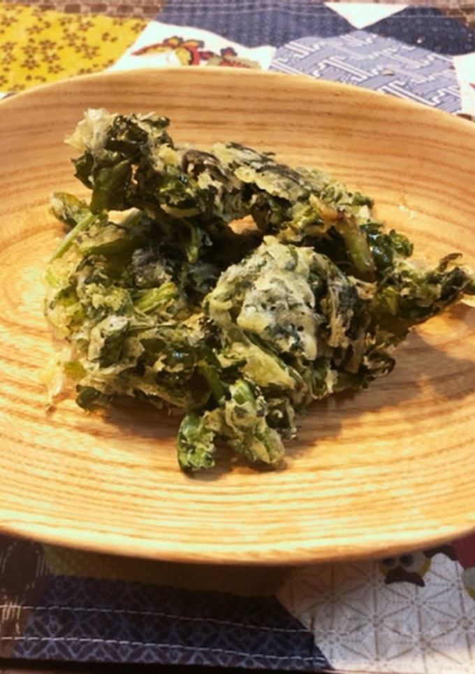 さくさくやみつき♪大根の葉っぱのかき揚げ-レシピのメイン写真