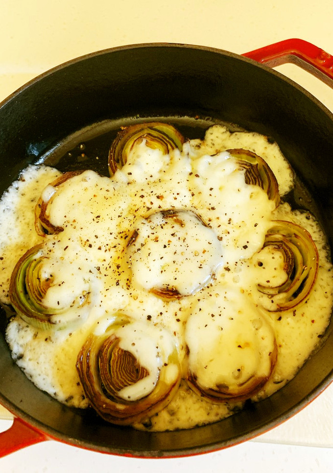 たっぷりチーズのとろーりリーキ焼き-レシピのメイン写真