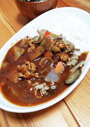 具沢山♫レトルトカレーで豚汁カレー-レシピのメイン写真