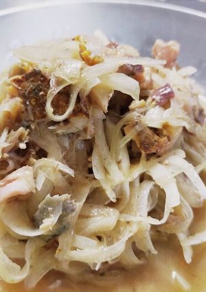 梅サワーを料理に！簡単！鯖缶と玉葱酢の物-レシピのメイン写真