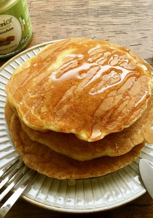 生おからで糖質オフ！ホットケーキ-レシピのメイン写真