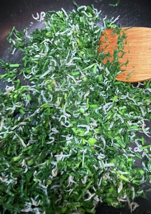 にんじんの葉のふりかけ-レシピのメイン写真