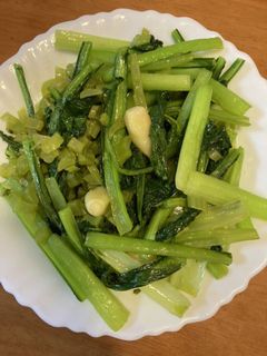 青菜炒め-レシピのメイン写真