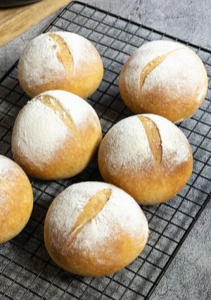 HBで作る！全粒粉入りお食事パン-レシピのメイン写真