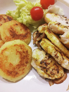 冷凍マッシュポテトで時短いももち-レシピのメイン写真