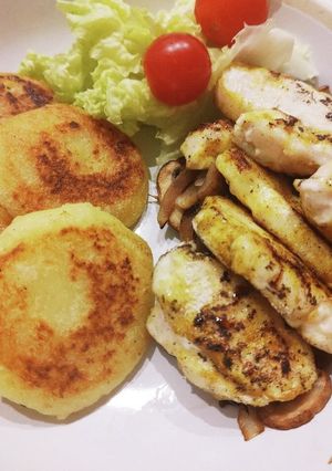 冷凍マッシュポテトで時短いももち-レシピのメイン写真
