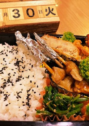 2021.11/30 中学生男子お弁当-レシピのメイン写真