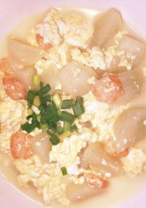 海老カブとたまごと豆腐のフワッとスープ-レシピのメイン写真