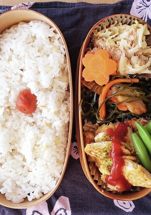 お弁当★ガーリックチキンピカタ★メイン-レシピのメイン写真