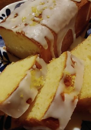 生地もアイシングもレモン味パウンドケーキ-レシピのメイン写真