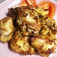 揚げない、ふわふわ鶏胸唐揚げ、卵衣