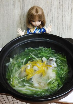 リカちゃん♡金柑香る◌*̩.ﾟ鱈ハリ鍋-レシピのメイン写真