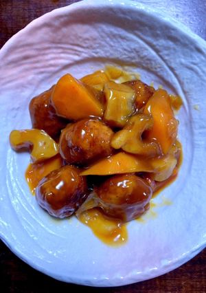 肉団子の甘酢あんかけ-レシピのメイン写真