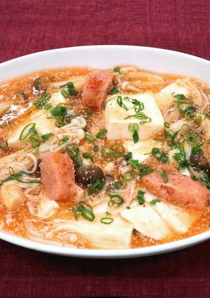 豆腐ときのこの明太あんかけスープ-レシピのメイン写真