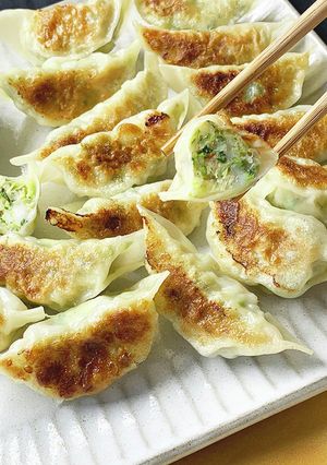 シソ香る！えびのプリプリ餃子-レシピのメイン写真