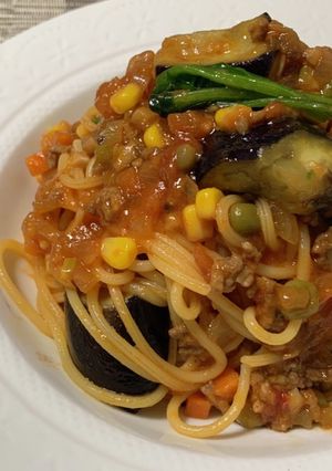 えのき氷☆ミートソーススパゲティ-レシピのメイン写真