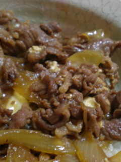 超簡単★焼肉のたれde牛丼-レシピのメイン写真