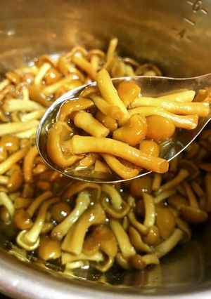 ◤電鍋レシピ◢　簡単★なめこのしぐれ煮-レシピのメイン写真