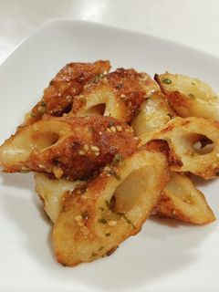 簡単副菜♪ちくわの味噌マヨ焼き-レシピのメイン写真