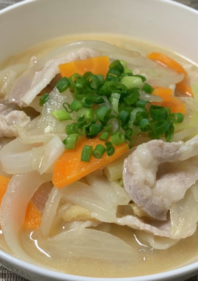 えのき氷☆簡単おいしい豚汁うどん-レシピのメイン写真