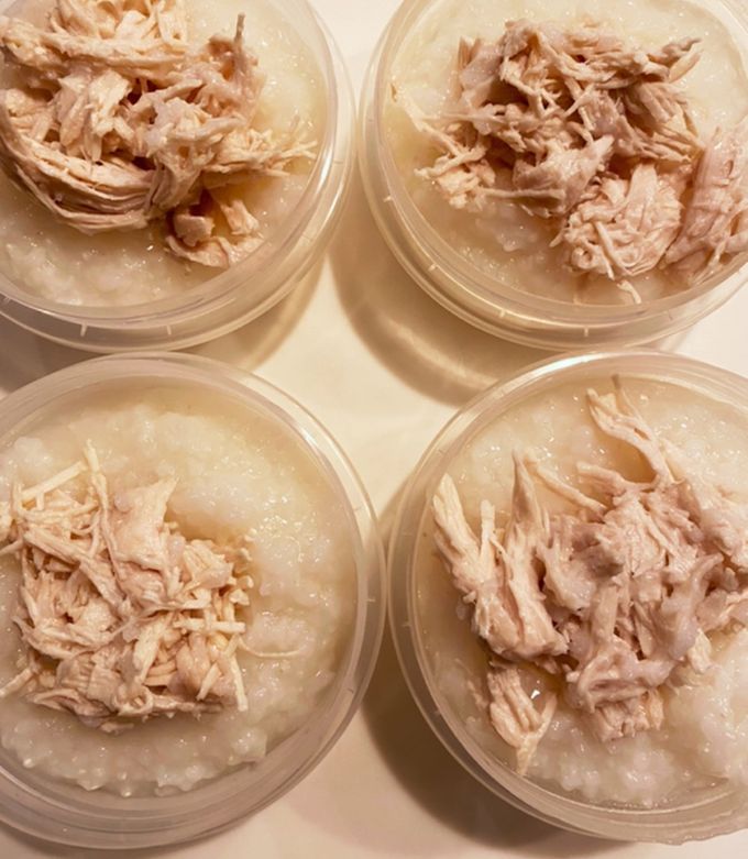 作り置き朝ごはん　鶏胸肉のお粥-レシピのメイン写真