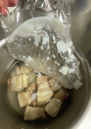 豚の角煮 #超簡単に脂を取る方法-レシピのメイン写真