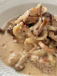 鶏としめじのクリーム煮-レシピのメイン写真