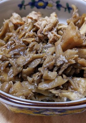 豚こま肉と舞茸の生姜煮-レシピのメイン写真