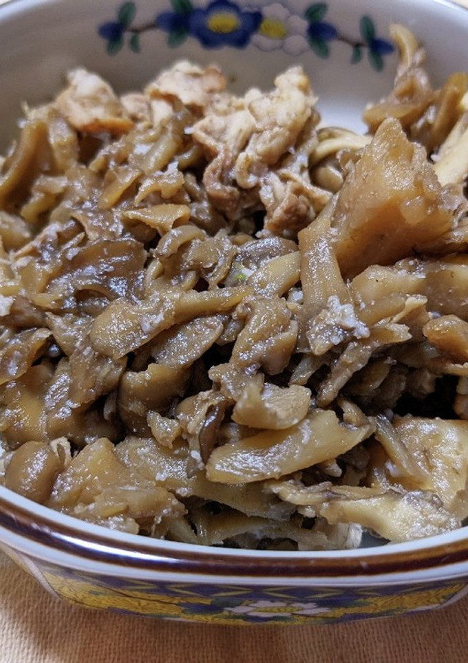 豚こま肉と舞茸の生姜煮-レシピのメイン写真