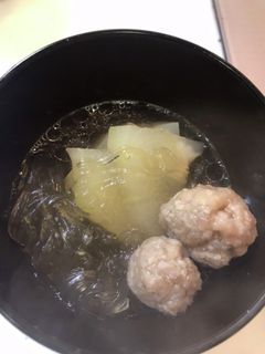 冬瓜とマグロのあったかスープ-レシピのメイン写真