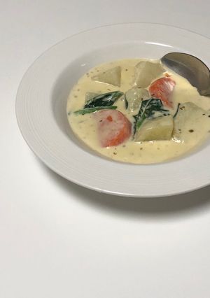 ルー無し！超濃厚クリームシチュー-レシピのメイン写真