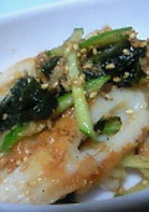さっと作れるちくわのゴマポン酢和え-レシピのメイン写真