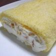シフォン生地でふわふわロールケーキ