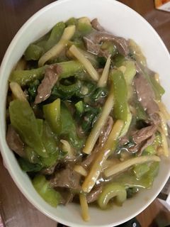 青椒肉絲丼-レシピのメイン写真