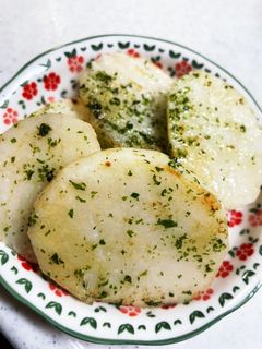簡単!長芋 青のりバター焼き-レシピのメイン写真