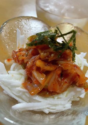 お好きにやって！長芋とキムチ和え-レシピのメイン写真