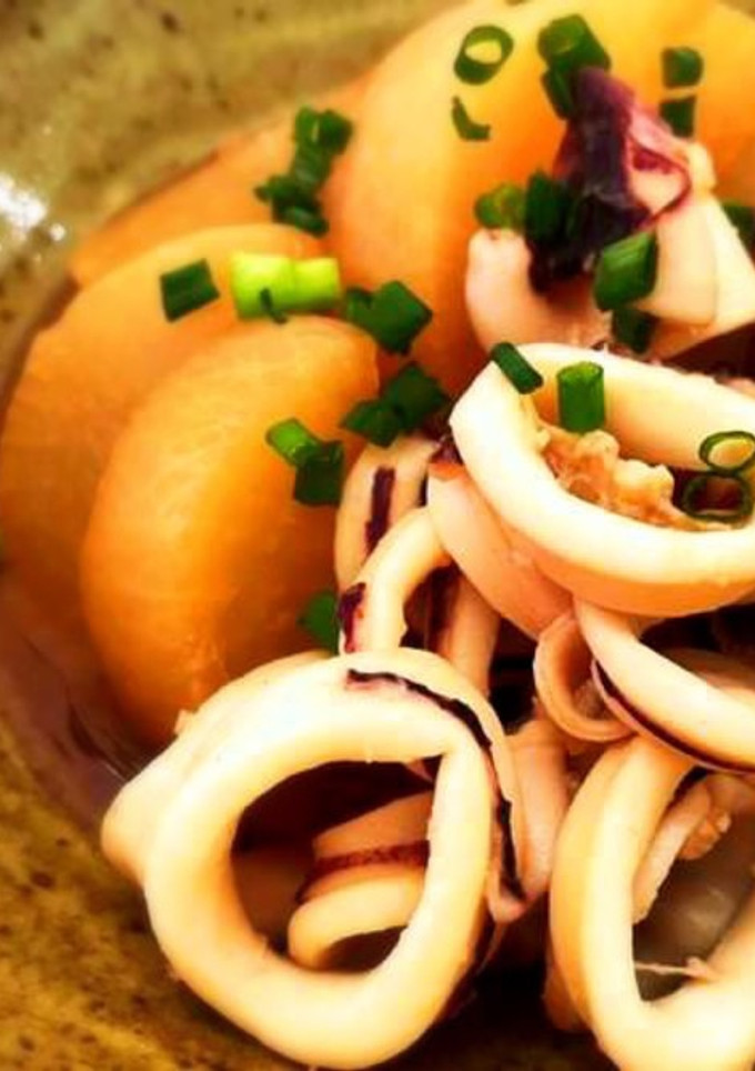 こっくり♡いかと大根の煮物-レシピのメイン写真